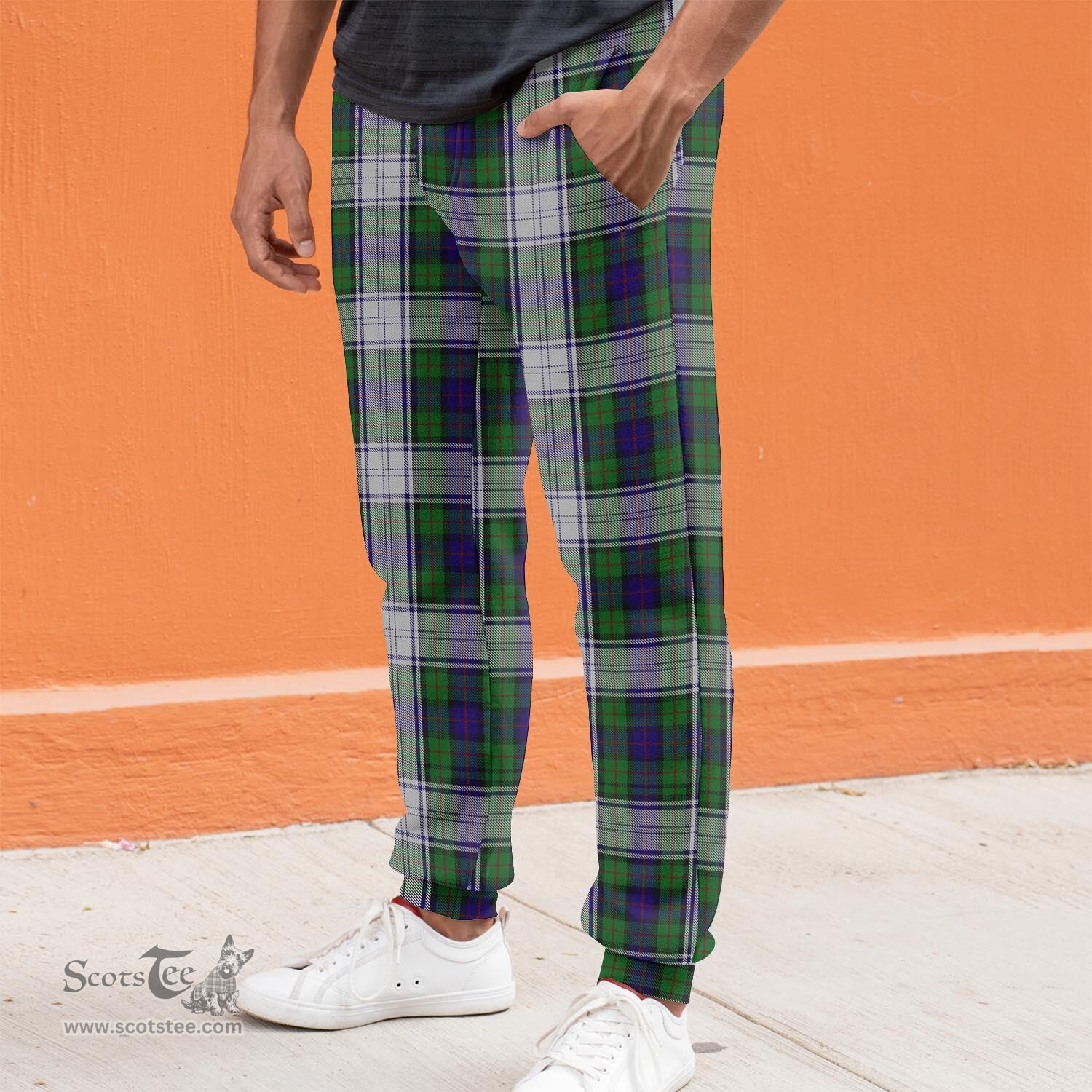Scottish Murray of Atholl Dress Clan Tartan Joggers Pants