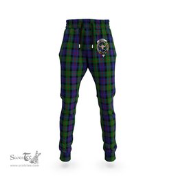 Scottish Murray of Atholl Clan Family Crest Tartan Joggers Pants
