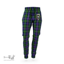 Scottish Murray of Atholl Clan Family Crest Tartan Joggers Pants