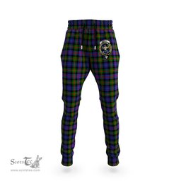 Scottish Murray of Atholl Modern Clan Family Crest Tartan Joggers Pants