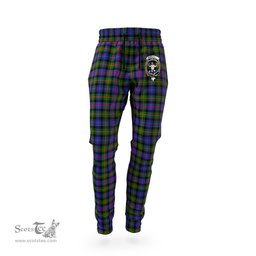 Scottish Murray of Atholl Modern Clan Family Crest Tartan Joggers Pants