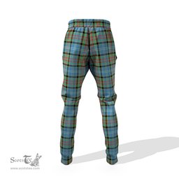 Scottish Paisley Clan Family Crest Tartan Joggers Pants