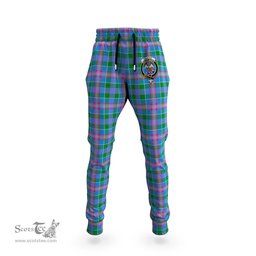 Scottish Ralston Clan Family Crest Tartan Joggers Pants
