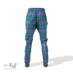 Scottish Ralston Clan Family Crest Tartan Joggers Pants