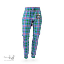 Scottish Ralston Clan Family Crest Tartan Joggers Pants