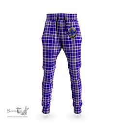 Scottish Ochterlony Clan Family Crest Tartan Joggers Pants