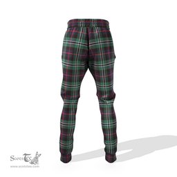 Scottish Rollo Hunting Clan Family Crest Tartan Joggers Pants