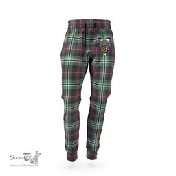 Scottish Rollo Hunting Clan Family Crest Tartan Joggers Pants