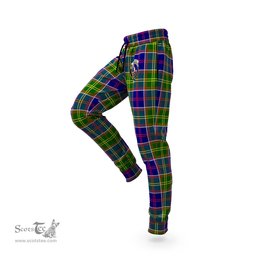 Scottish Whitefoord Modern Clan Family Crest Tartan Joggers Pants
