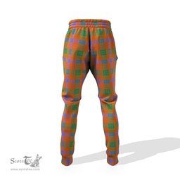Scottish Ross Ancient Clan Family Crest Tartan Joggers Pants