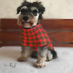 ScotsTee Shop Scottish Cameron Modern Clan Tartan Dogs Tank Tops/ Dogs Pullover Hoodie/ Dogs Hawaiian Shirt/ Dog Pajama