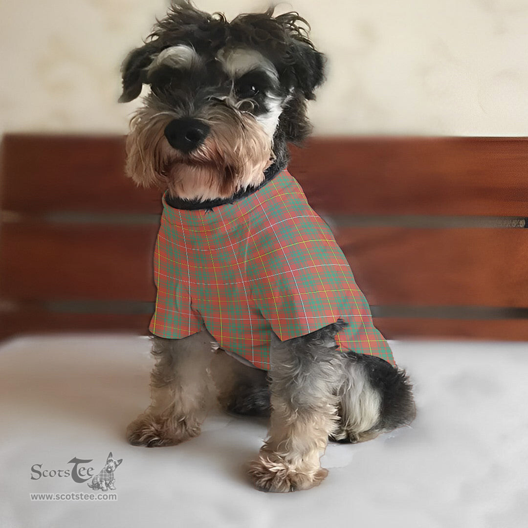 ScotsTee Shop Scottish Bruce Ancient Clan Tartan Dogs Tank Tops/ Dogs Pullover Hoodie/ Dogs Hawaiian Shirt/ Dog Pajama