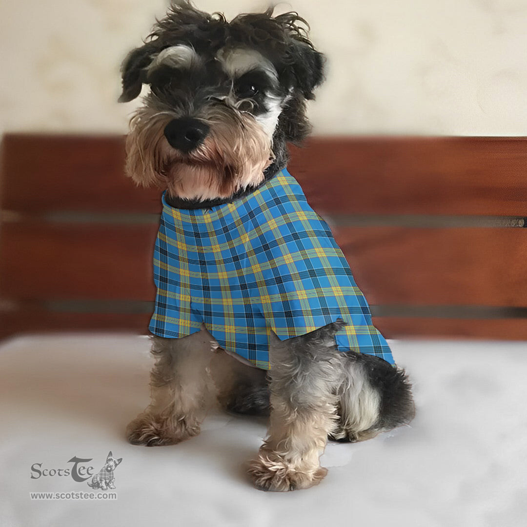 ScotsTee Shop Scottish Laing Clan Tartan Dogs Tank Tops/ Dogs Pullover Hoodie/ Dogs Hawaiian Shirt/ Dog Pajama