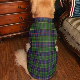 ScotsTee Shop Scottish Forsyth Modern Clan Tartan Dogs Tank Tops/ Dogs Pullover Hoodie/ Dogs Hawaiian Shirt/ Dog Pajama