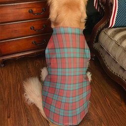 ScotsTee Shop Scottish Dunbar Ancient Clan Tartan Dogs Tank Tops/ Dogs Pullover Hoodie/ Dogs Hawaiian Shirt/ Dog Pajama