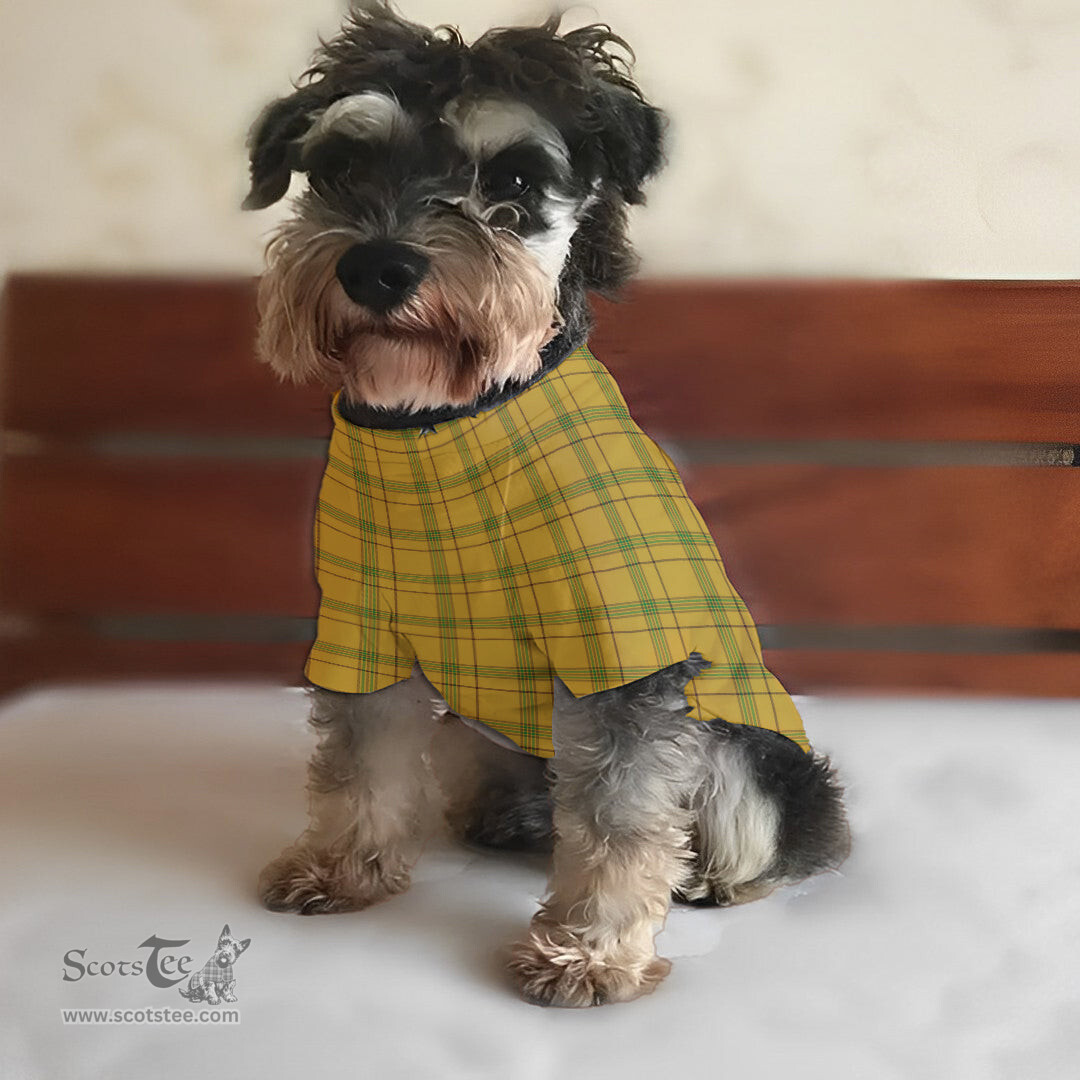 ScotsTee Shop Scottish Houston Clan Tartan Dogs Tank Tops/ Dogs Pullover Hoodie/ Dogs Hawaiian Shirt/ Dog Pajama