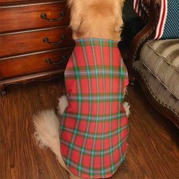 ScotsTee Shop Scottish MacLaine of Loch Buie Clan Tartan Dogs Tank Tops/ Dogs Pullover Hoodie/ Dogs Hawaiian Shirt/ Dog Pajama