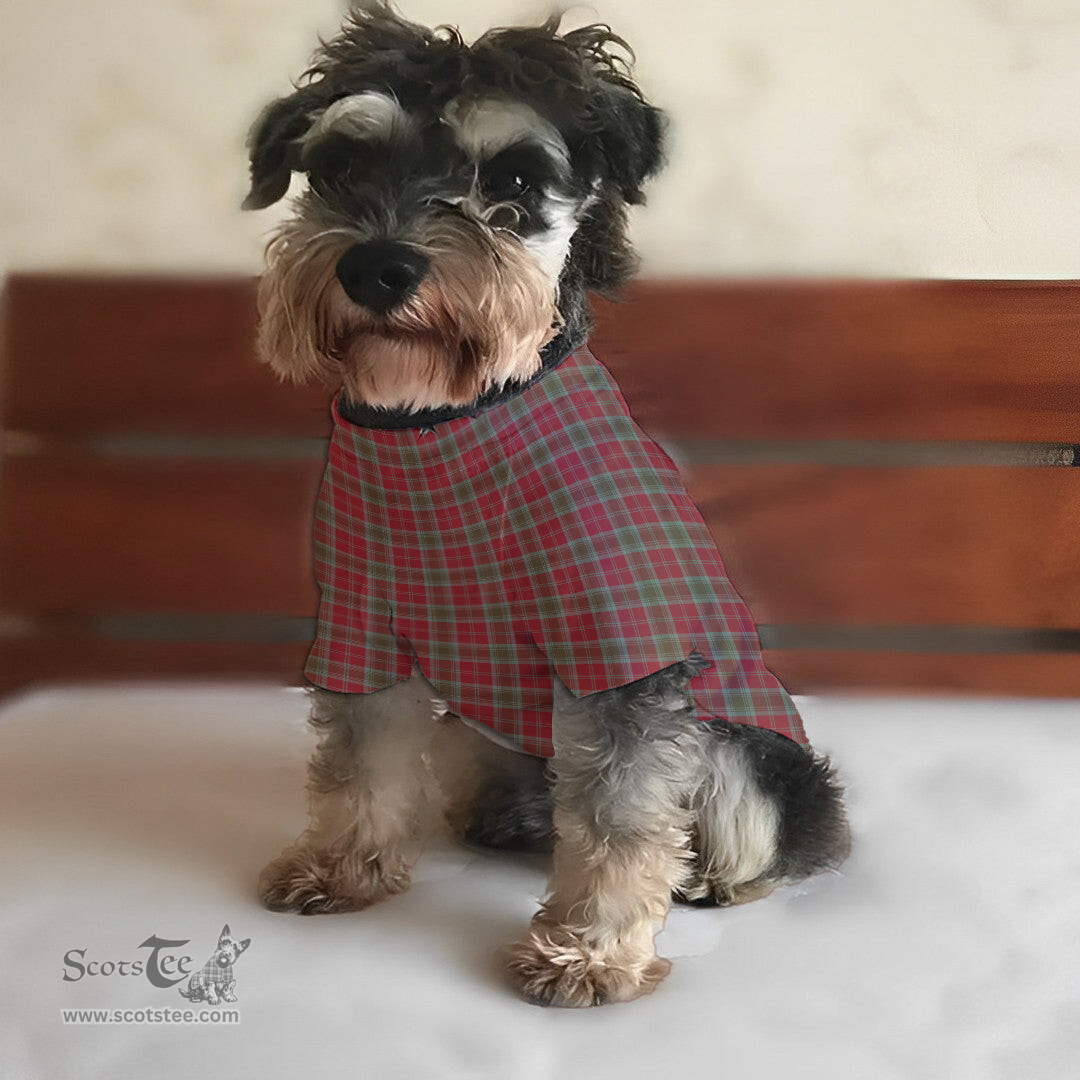 ScotsTee Shop Scottish Lindsay Weathered Clan Tartan Dogs Tank Tops/ Dogs Pullover Hoodie/ Dogs Hawaiian Shirt/ Dog Pajama
