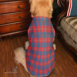 ScotsTee Shop Scottish Galloway Red Clan Tartan Dogs Tank Tops/ Dogs Pullover Hoodie/ Dogs Hawaiian Shirt/ Dog Pajama