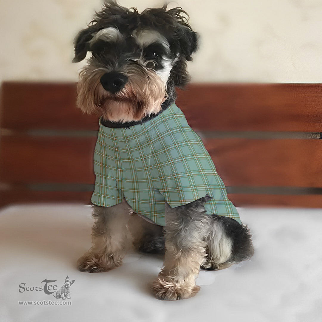 ScotsTee Shop Scottish Kelly Dress Clan Tartan Dogs Tank Tops/ Dogs Pullover Hoodie/ Dogs Hawaiian Shirt/ Dog Pajama