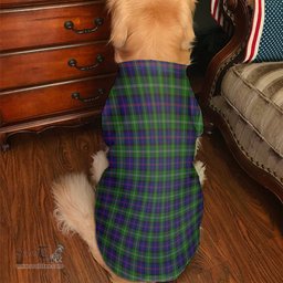 ScotsTee Shop Scottish MacThomas Modern Clan Tartan Dogs Tank Tops/ Dogs Pullover Hoodie/ Dogs Hawaiian Shirt/ Dog Pajama