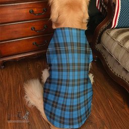 ScotsTee Shop Scottish Ramsay Blue Ancient Clan Tartan Dogs Tank Tops/ Dogs Pullover Hoodie/ Dogs Hawaiian Shirt/ Dog Pajama