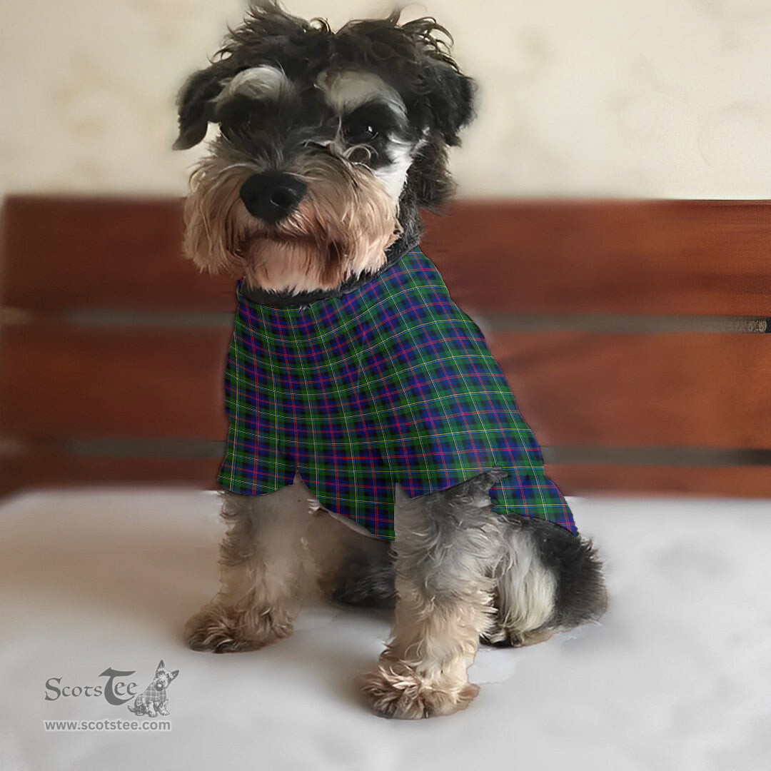ScotsTee Shop Scottish Malcolm Modern Clan Tartan Dogs Tank Tops/ Dogs Pullover Hoodie/ Dogs Hawaiian Shirt/ Dog Pajama