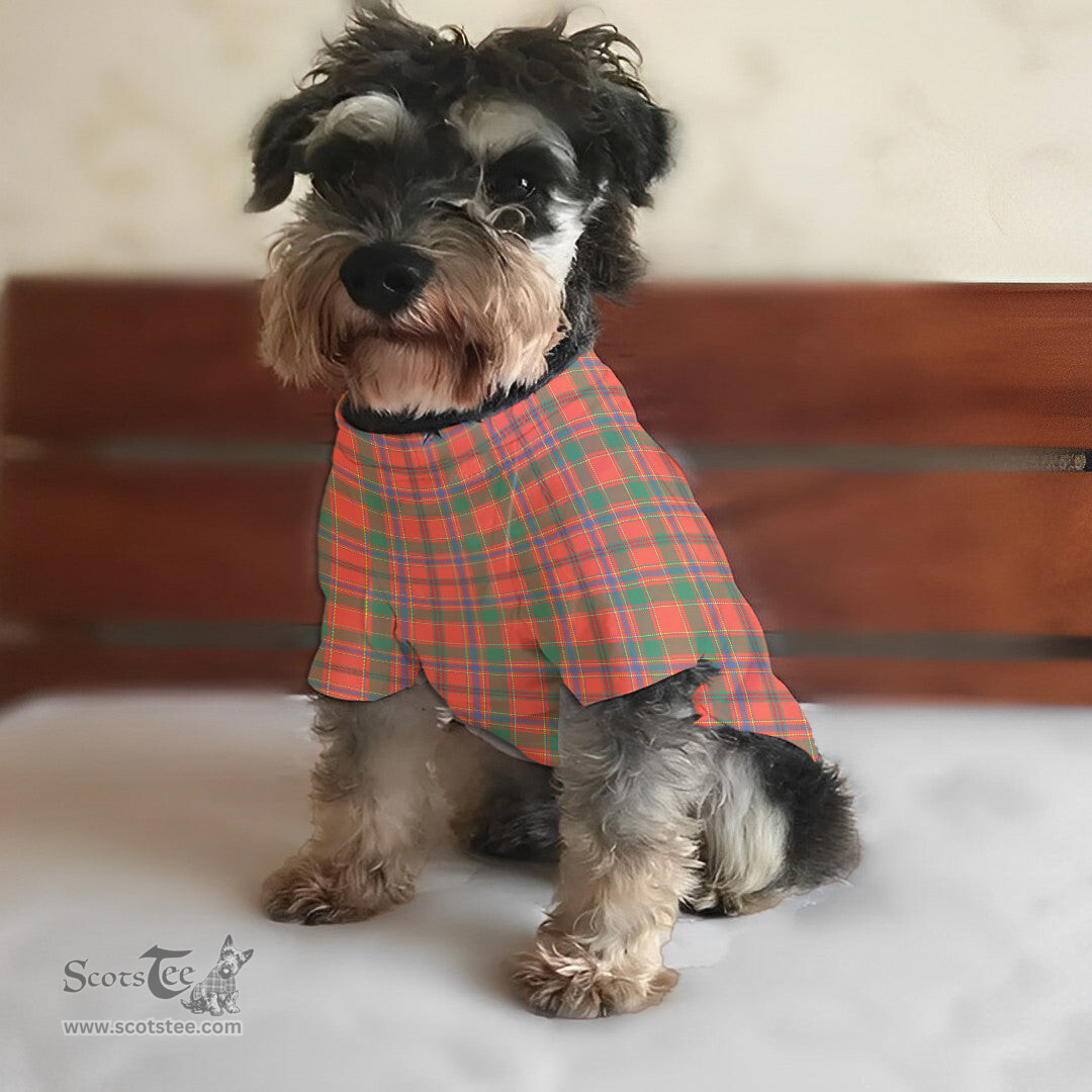 ScotsTee Shop Scottish Munro Ancient Clan Tartan Dogs Tank Tops/ Dogs Pullover Hoodie/ Dogs Hawaiian Shirt/ Dog Pajama