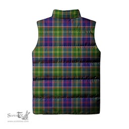 Scottish Arnott Tartan Tartan Puffer Vest, Tartan Plaid Sleeveless Down Jacket Scottish Plaid Tartan Plaid - ScotsTee - scotstee.com