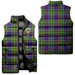 Scottish Arnott Clan Tartan Puffer Vest, Family Crest Plaid Sleeveless Down Jacket Scottish Plaid Tartan Plaid - ScotsTee - scotstee.com