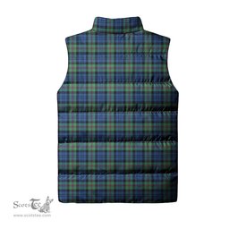 Scottish Baird Ancient Clan Tartan Puffer Vest, Family Crest Plaid Sleeveless Down Jacket Scottish Plaid Tartan Plaid - ScotsTee - scotstee.com