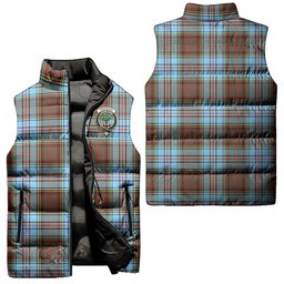 Scottish Anderson Ancient Clan Tartan Puffer Vest, Family Crest Plaid Sleeveless Down Jacket Scottish Plaid Tartan Plaid - ScotsTee - scotstee.com