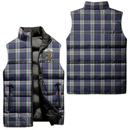 Scottish Baird Dress Clan Tartan Puffer Vest, Family Crest Plaid Sleeveless Down Jacket Scottish Plaid Tartan Plaid - ScotsTee - scotstee.com
