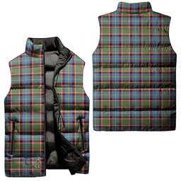 Scottish Aikenhead Tartan Tartan Puffer Vest, Tartan Plaid Sleeveless Down Jacket Scottish Plaid Tartan Plaid - ScotsTee - scotstee.com