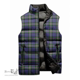 Scottish Baird Modern Tartan Tartan Puffer Vest, Tartan Plaid Sleeveless Down Jacket Scottish Plaid Tartan Plaid - ScotsTee - scotstee.com