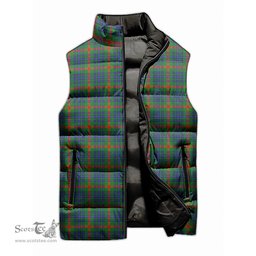 Scottish Aiton Tartan Tartan Puffer Vest, Tartan Plaid Sleeveless Down Jacket Scottish Plaid Tartan Plaid - ScotsTee - scotstee.com