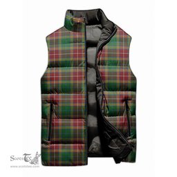 Scottish Baxter Tartan Tartan Puffer Vest, Tartan Plaid Sleeveless Down Jacket Scottish Plaid Tartan Plaid - ScotsTee - scotstee.com