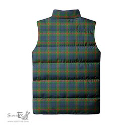 Scottish Aiton Clan Tartan Puffer Vest, Family Crest Plaid Sleeveless Down Jacket Scottish Plaid Tartan Plaid - ScotsTee - scotstee.com
