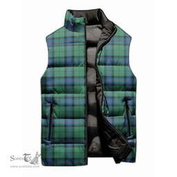 Scottish Armstrong Ancient Tartan Tartan Puffer Vest, Tartan Plaid Sleeveless Down Jacket Scottish Plaid Tartan Plaid - ScotsTee - scotstee.com