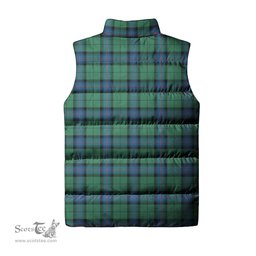 Scottish Armstrong Ancient Tartan Tartan Puffer Vest, Tartan Plaid Sleeveless Down Jacket Scottish Plaid Tartan Plaid - ScotsTee - scotstee.com