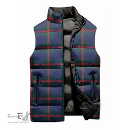 Scottish Agnew Modern Tartan Tartan Puffer Vest, Tartan Plaid Sleeveless Down Jacket Scottish Plaid Tartan Plaid - ScotsTee - scotstee.com