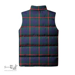 Scottish Agnew Modern Tartan Tartan Puffer Vest, Tartan Plaid Sleeveless Down Jacket Scottish Plaid Tartan Plaid - ScotsTee - scotstee.com