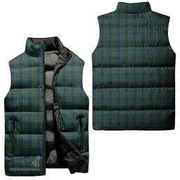 Scottish Austin Tartan Tartan Puffer Vest, Tartan Plaid Sleeveless Down Jacket Scottish Plaid Tartan Plaid - ScotsTee - scotstee.com