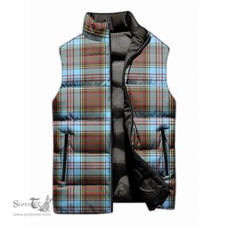 Scottish Anderson Ancient Tartan Tartan Puffer Vest, Tartan Plaid Sleeveless Down Jacket Scottish Plaid Tartan Plaid - ScotsTee - scotstee.com