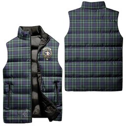 Scottish Allardice Clan Tartan Puffer Vest, Family Crest Plaid Sleeveless Down Jacket Scottish Plaid Tartan Plaid - ScotsTee - scotstee.com