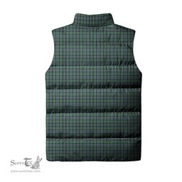 Scottish Arbuthnot Clan Tartan Puffer Vest, Family Crest Plaid Sleeveless Down Jacket Scottish Plaid Tartan Plaid - ScotsTee - scotstee.com