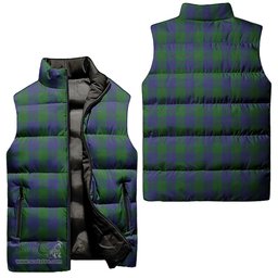 Scottish Barclay Tartan Tartan Puffer Vest, Tartan Plaid Sleeveless Down Jacket Scottish Plaid Tartan Plaid - ScotsTee - scotstee.com