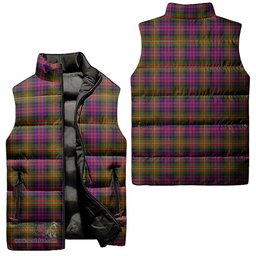 Scottish Carnegie Modern Tartan Tartan Puffer Vest, Tartan Plaid Sleeveless Down Jacket Scottish Plaid Tartan Plaid - ScotsTee - scotstee.com