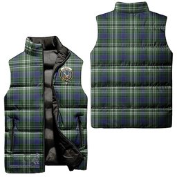 Scottish Blyth Clan Tartan Puffer Vest, Family Crest Plaid Sleeveless Down Jacket Scottish Plaid Tartan Plaid - ScotsTee - scotstee.com