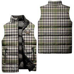 Scottish Burns Check Clan Tartan Puffer Vest, Family Crest Plaid Sleeveless Down Jacket Scottish Plaid Tartan Plaid - ScotsTee - scotstee.com